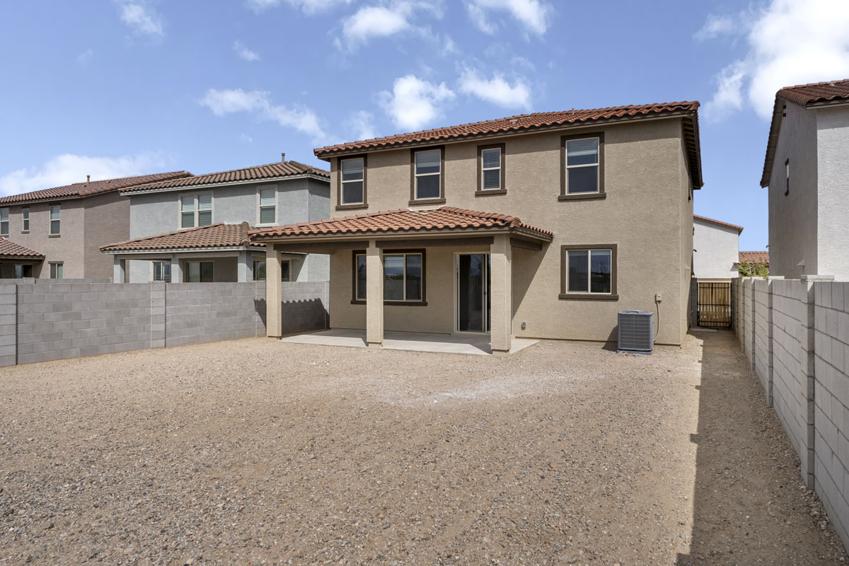 Rear exterior