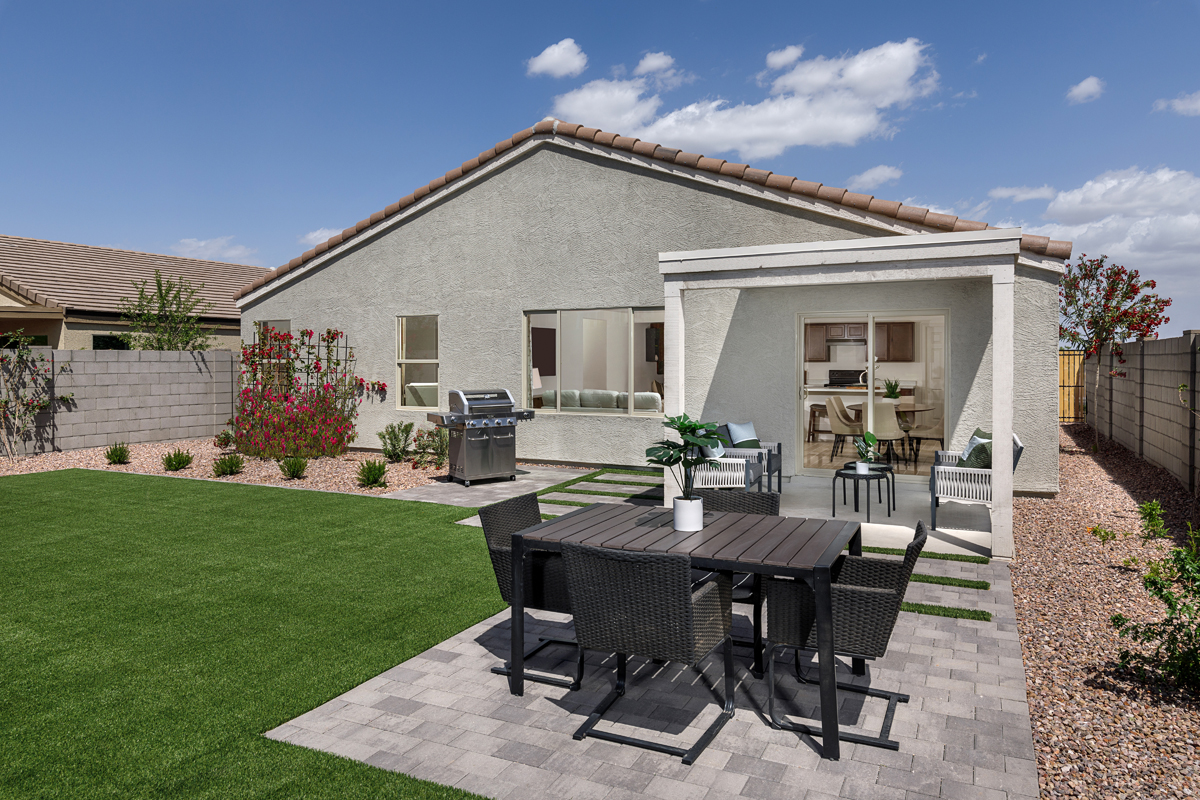 New Homes in Phoenix, AZ - Liberty Reserves Plan 1930 Patio