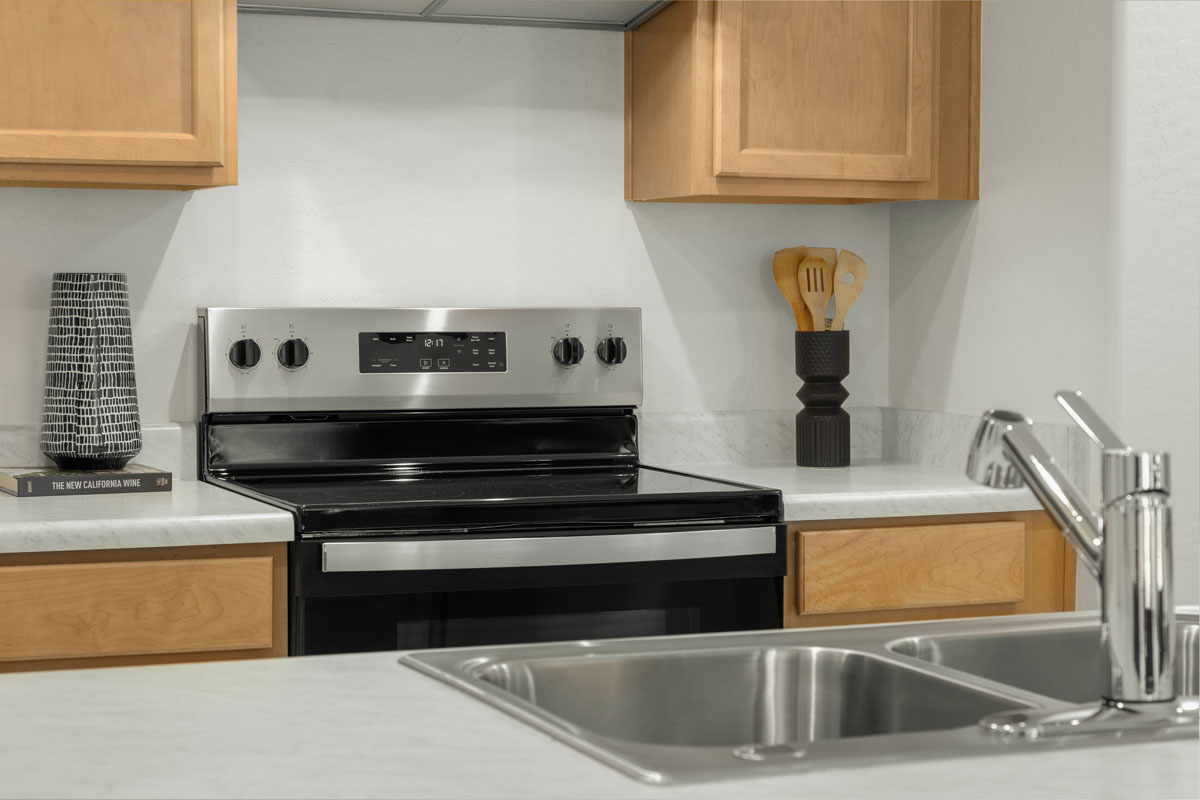 Stainless steel appliances