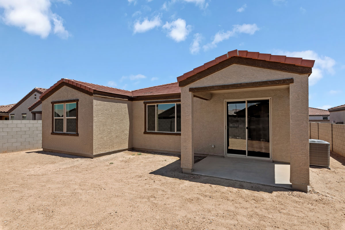 Rear exterior