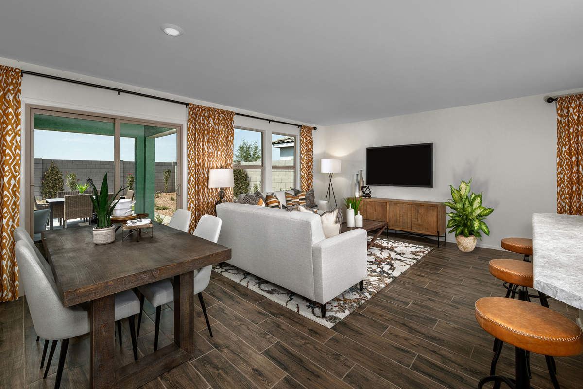 New Homes in Maricopa, AZ - Tortosa Plan 1439 Great Room