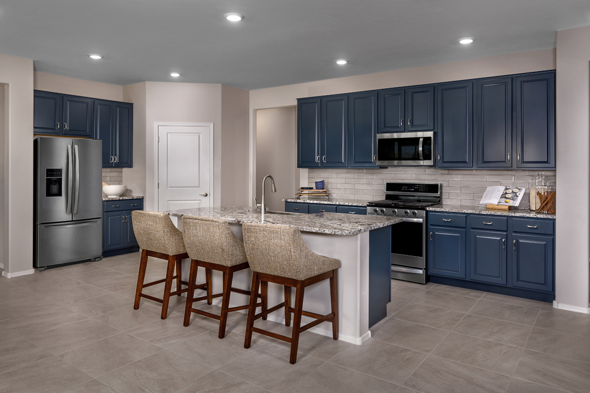 New Homes in Tucson, AZ - Colina de Anza Agave Plan 2223 Kitchen