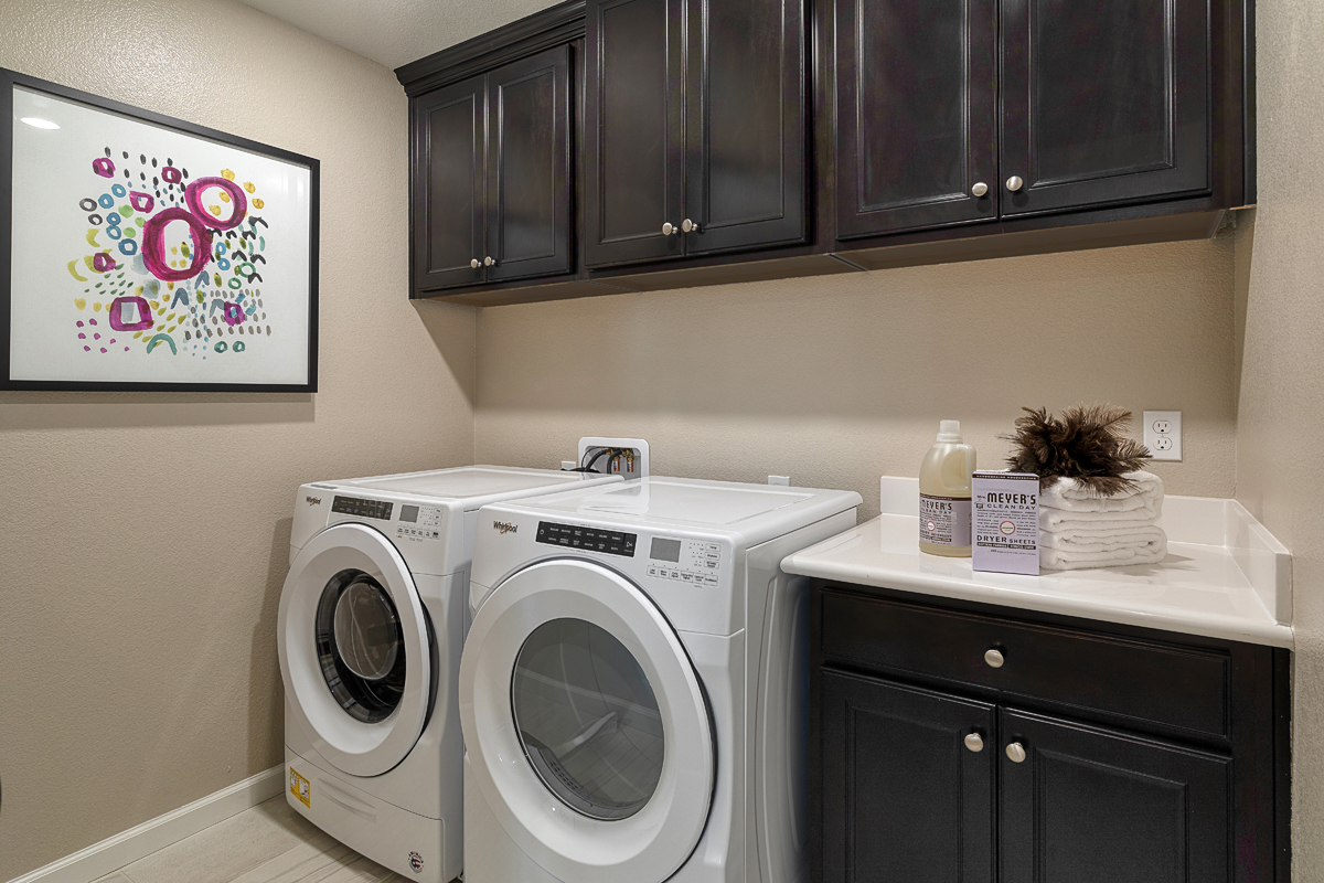 Dedicated laundry room