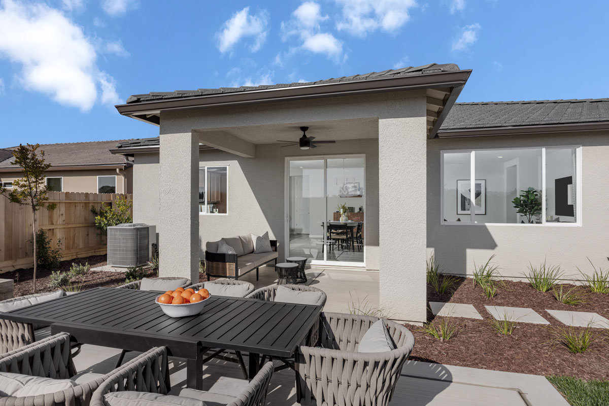 Covered patio 