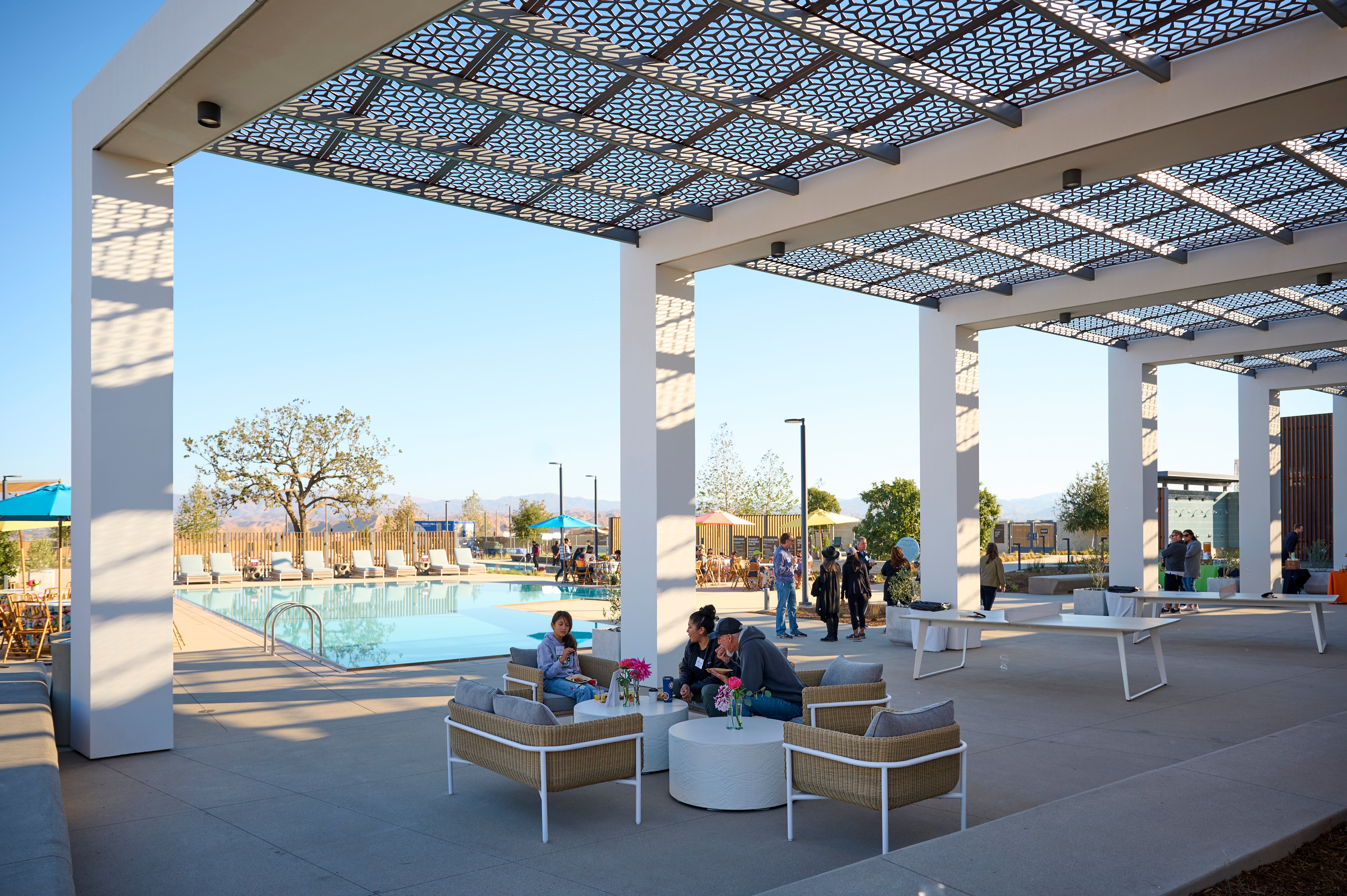 Confluence Park pool hangout