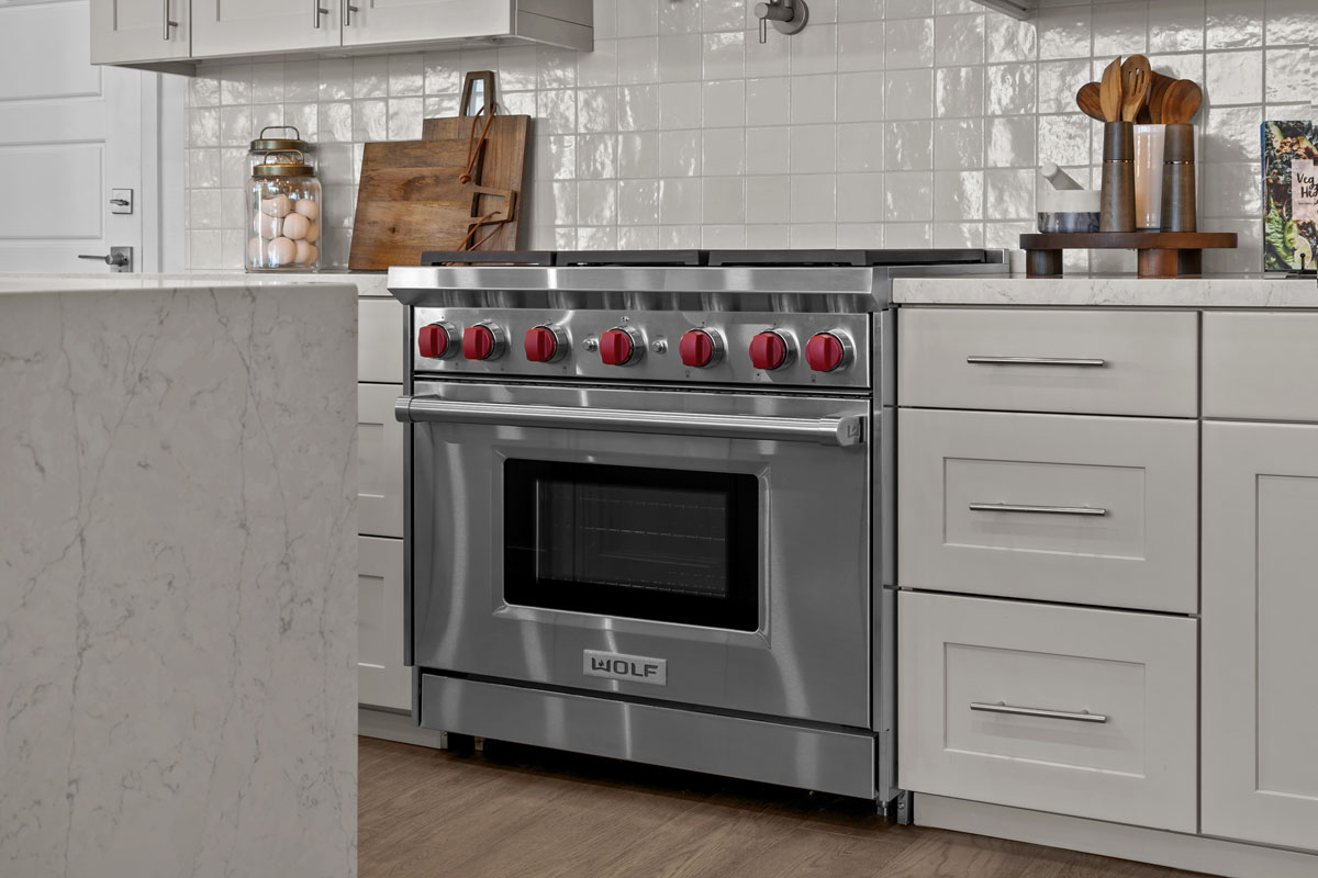 Stainless steel appliances