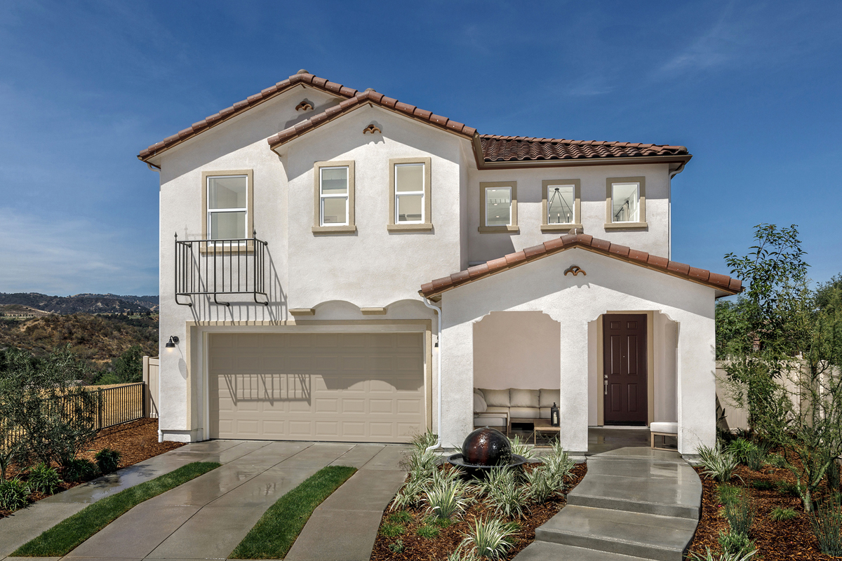 KB model home in Santa Clarita, CA