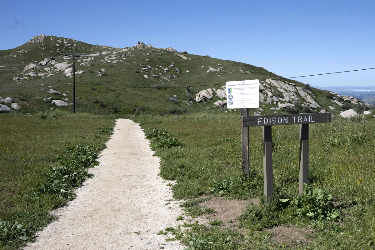 Hiking nearby at Edison Trail