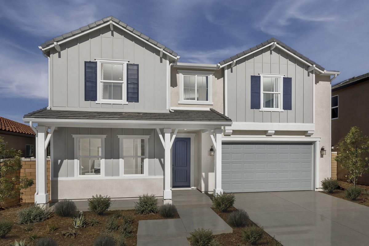 KB model home in Winchester, CA