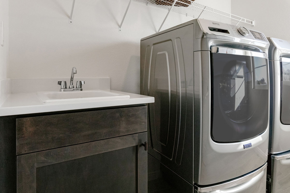 Optional laundry sink