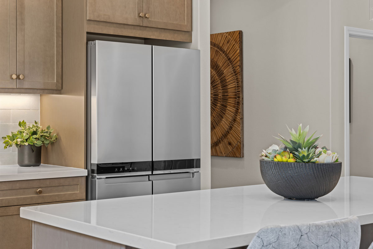 Optional quartz countertops