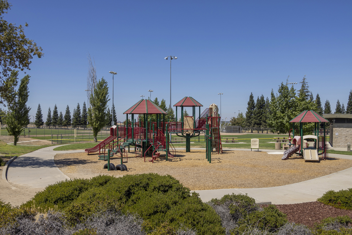 Near Wilson Park, which features sports fields, a playground and picnic area