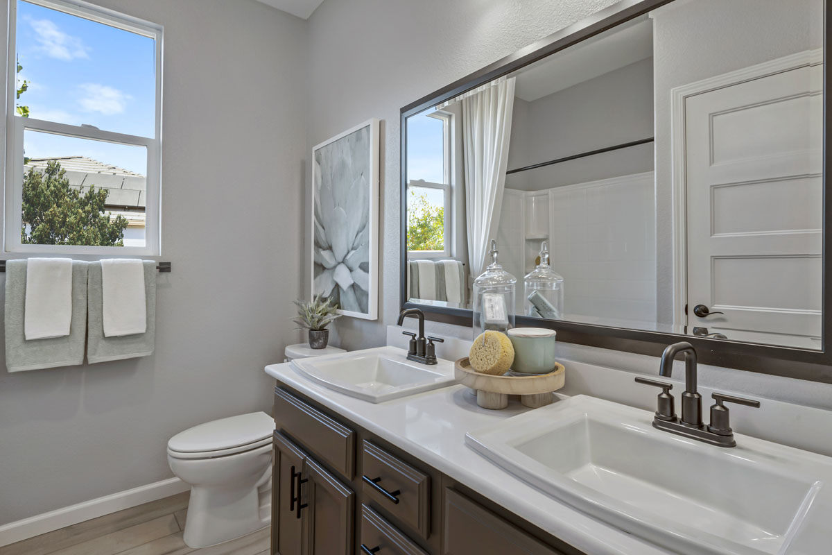 Dual-sink vanity