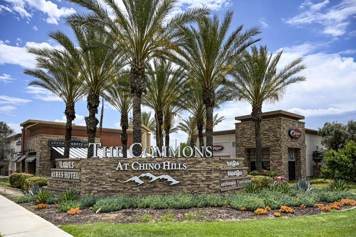 Close to shopping at The Commons at Chino Hills