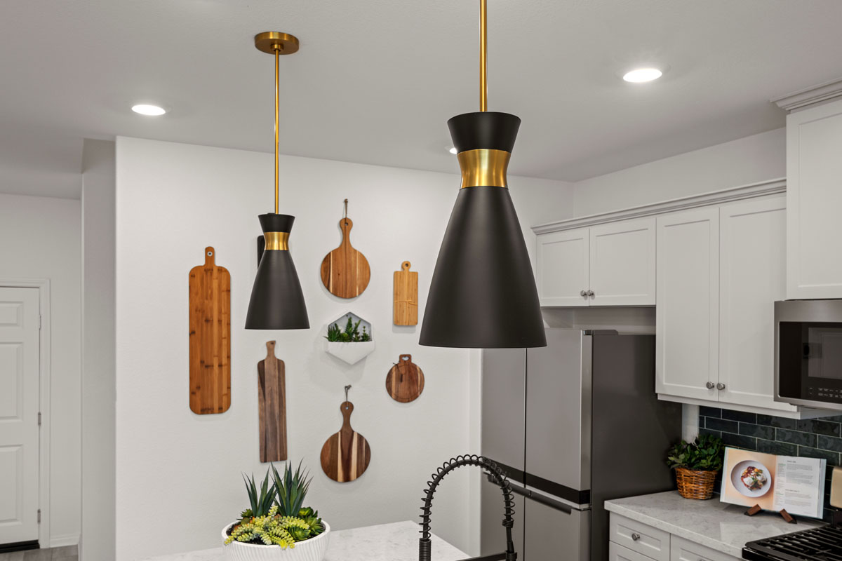 Upgraded pendant lighting