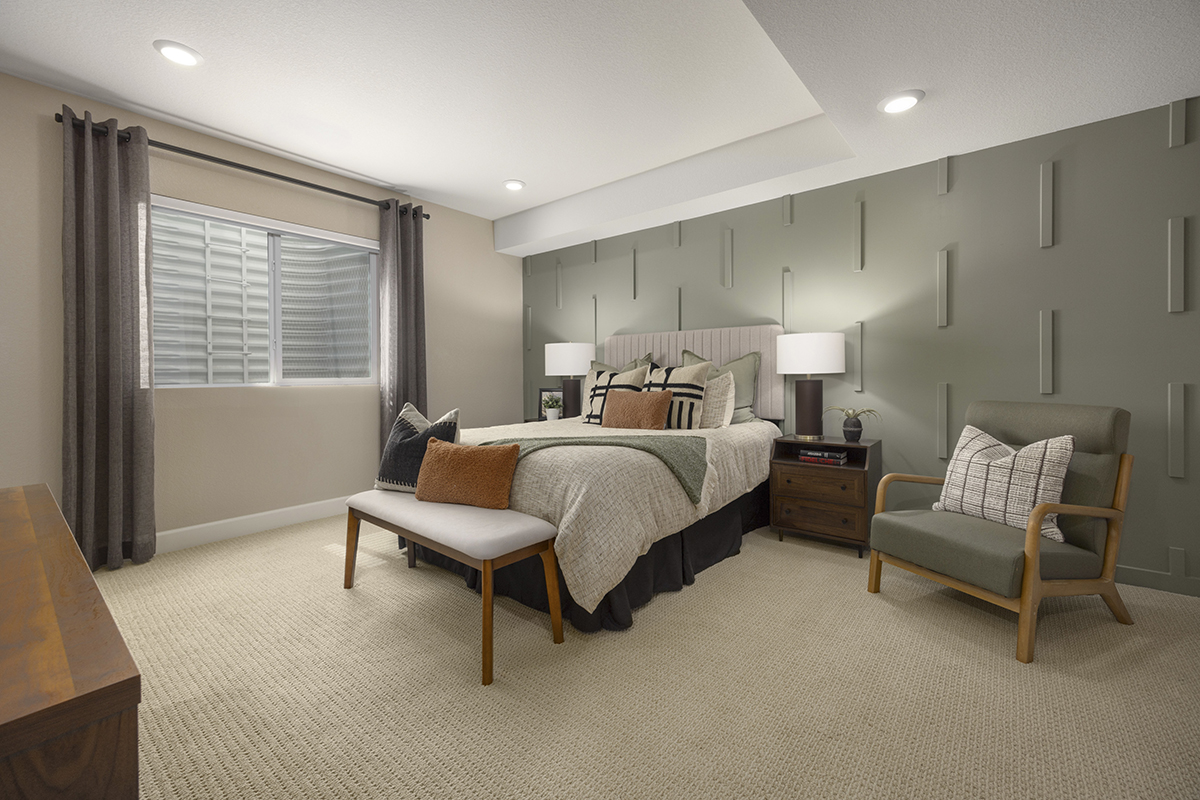 Bedroom at basement