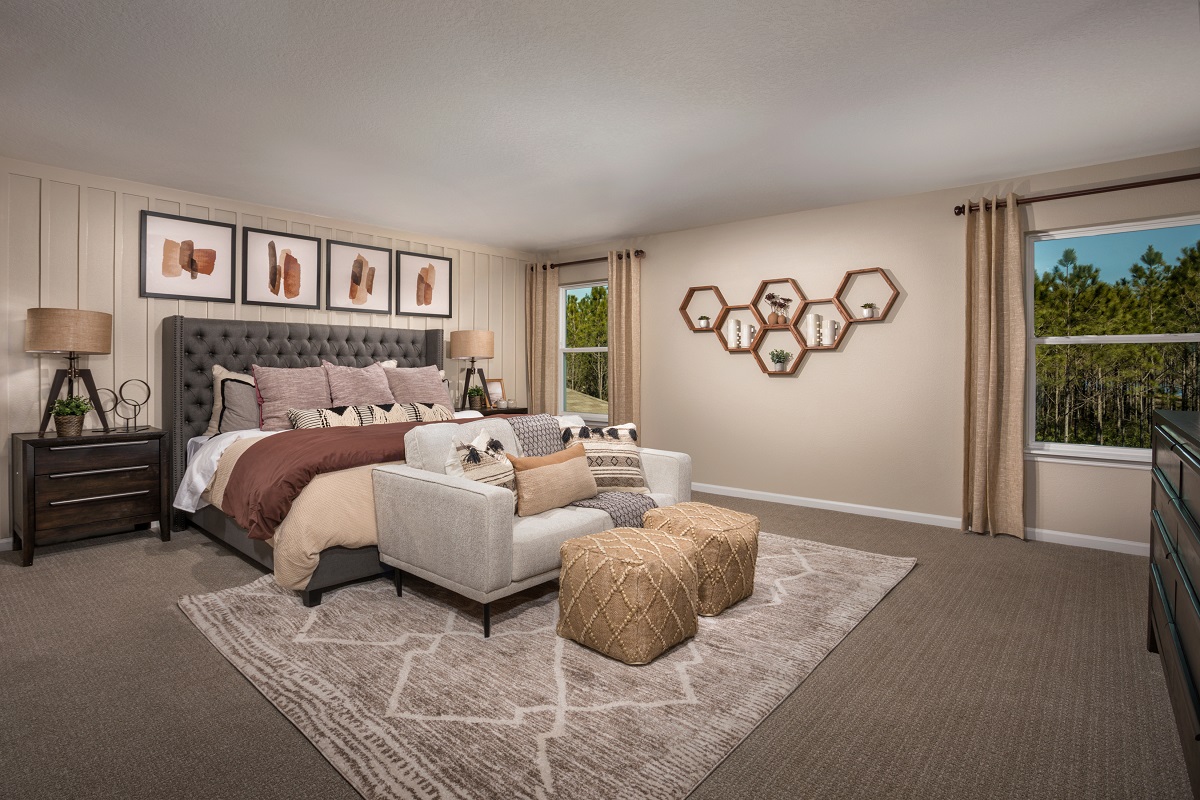 New Homes in Jacksonville, FL - Copper Ridge Plan 2566 Primary Bedroom