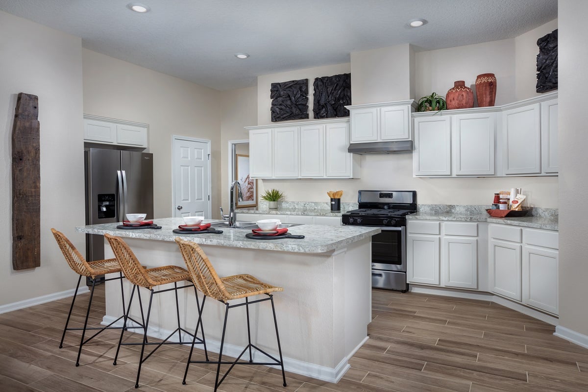 New Homes in Palm Coast, FL - Whiteview Village Plan 1618 Kitchen