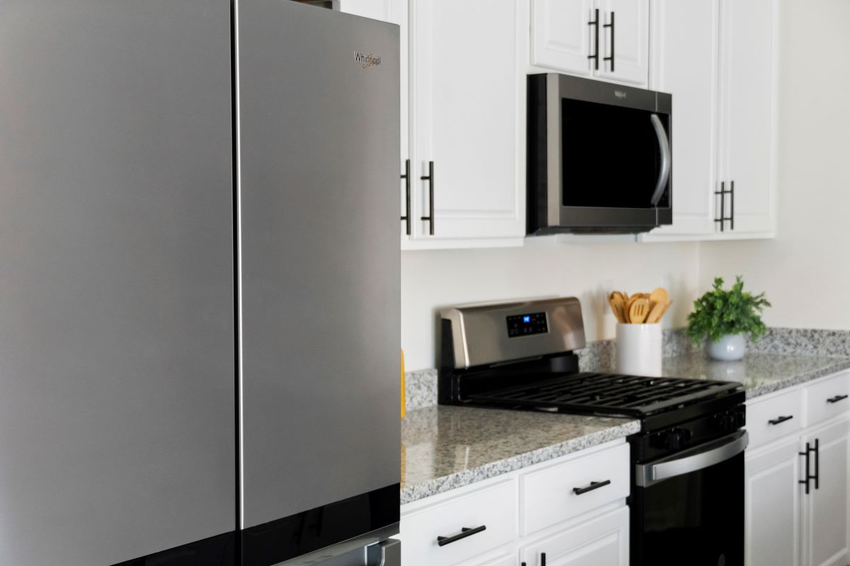 Stainless steel appliances