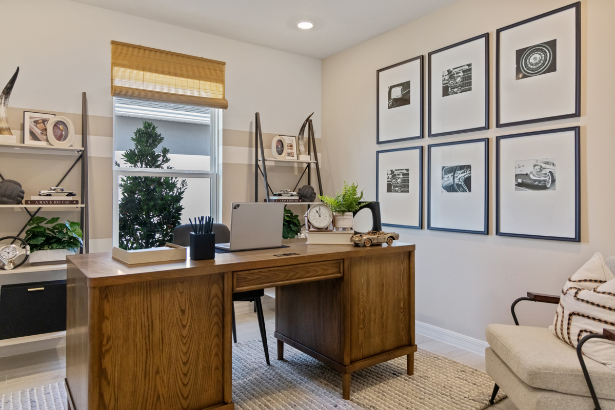 Spacious secondary bedrooms