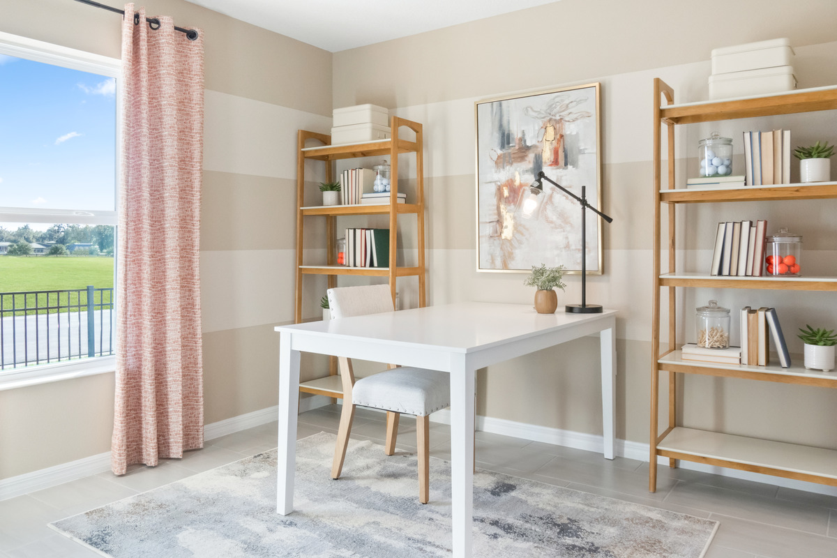 Spacious secondary bedrooms
