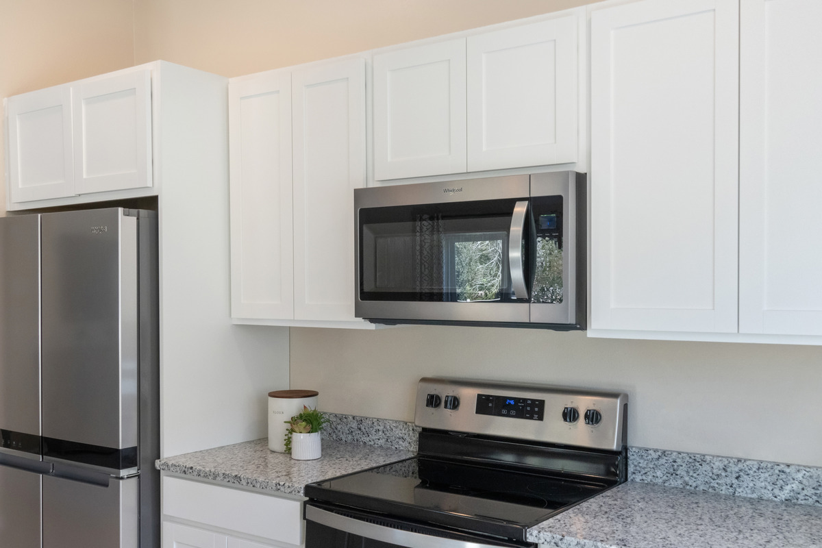 Stainless steel appliances