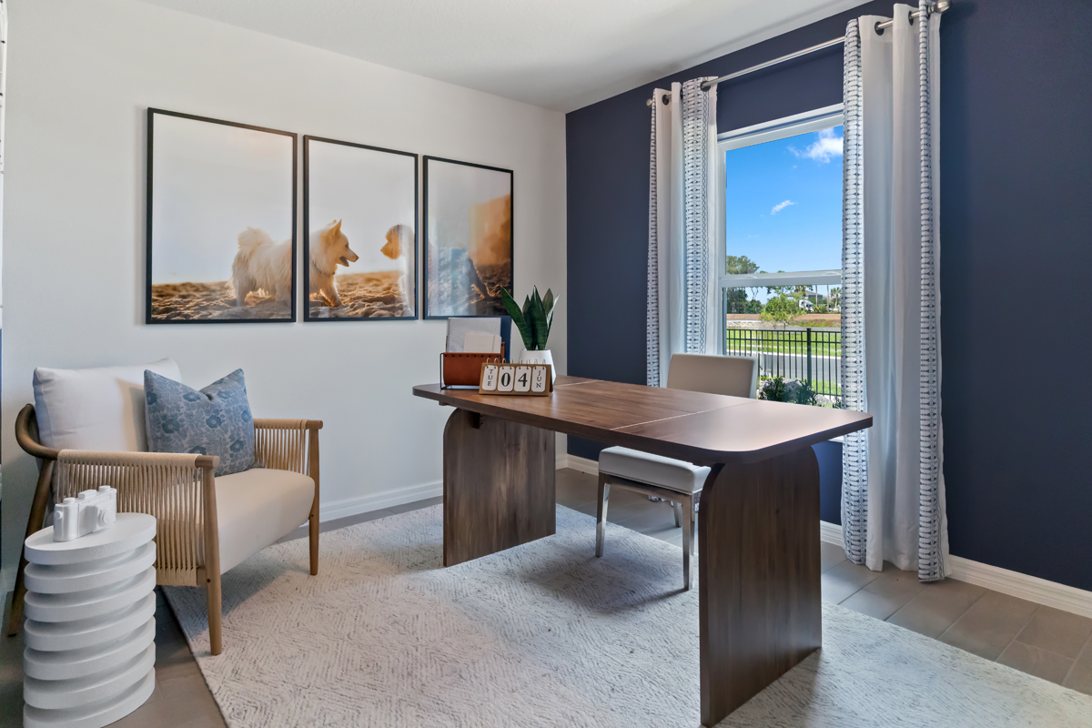 Spacious secondary bedrooms
