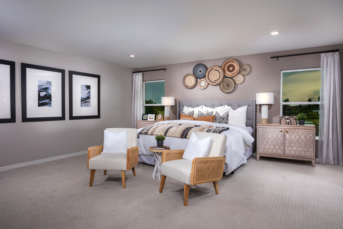 New Homes in Titusville, FL - Toscana Village at Verona Plan 2186 Primary Bedroom