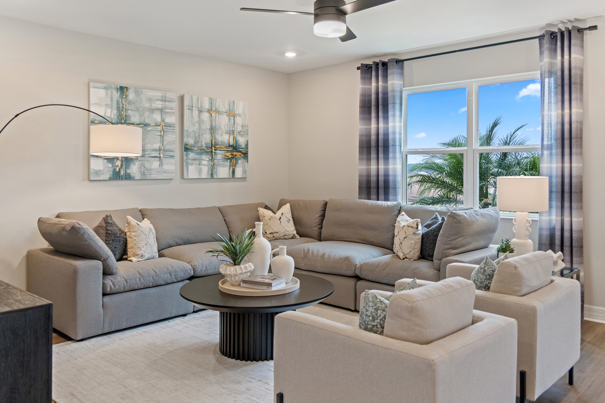 Spacious great room