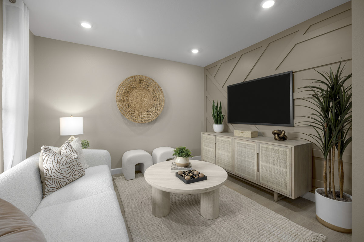 Downstairs bonus room