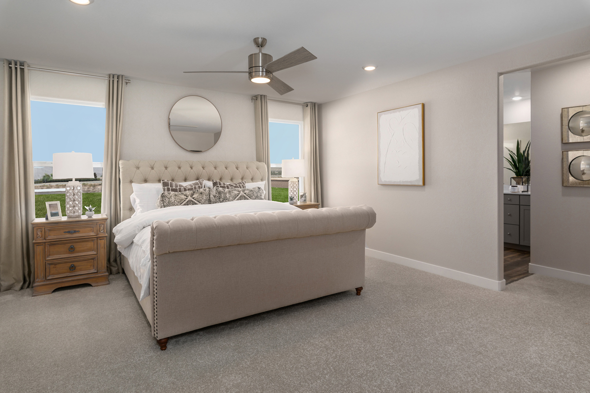 New Homes in Las Vegas, NV - Landings at Copper Ranch Plan 2469 Primary Bedroom