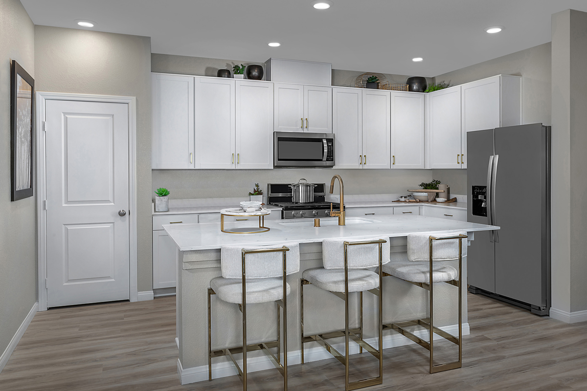 New Homes in Henderson, NV - Groves at Inspirada Plan 1668 Interior Unit Kitchen