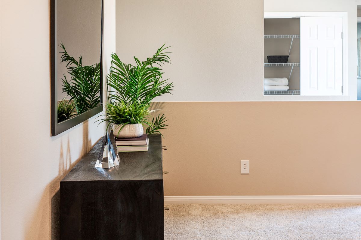 Loft with entertainment area