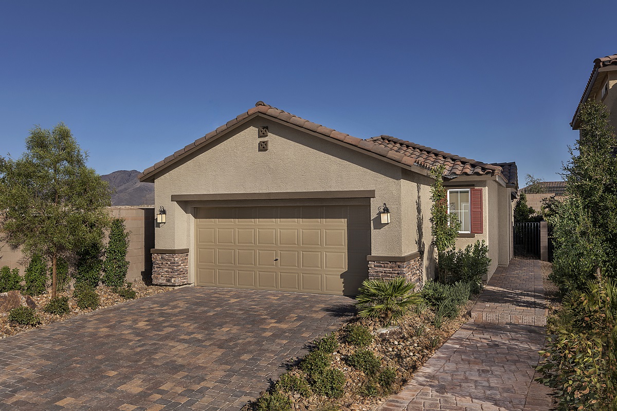 New Homes in 3433 Oristano Ln., NV - Plan 1150 Modeled