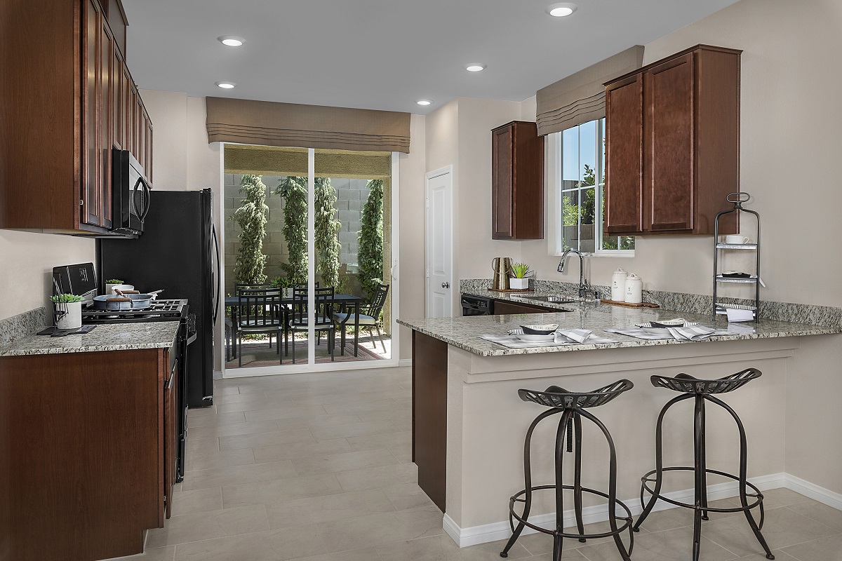 New Homes in Henderson, NV - Landings at Inspirada Plan 1150 Kitchen