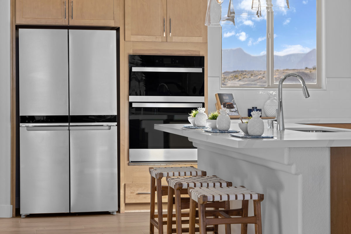 Stainless steel appliances