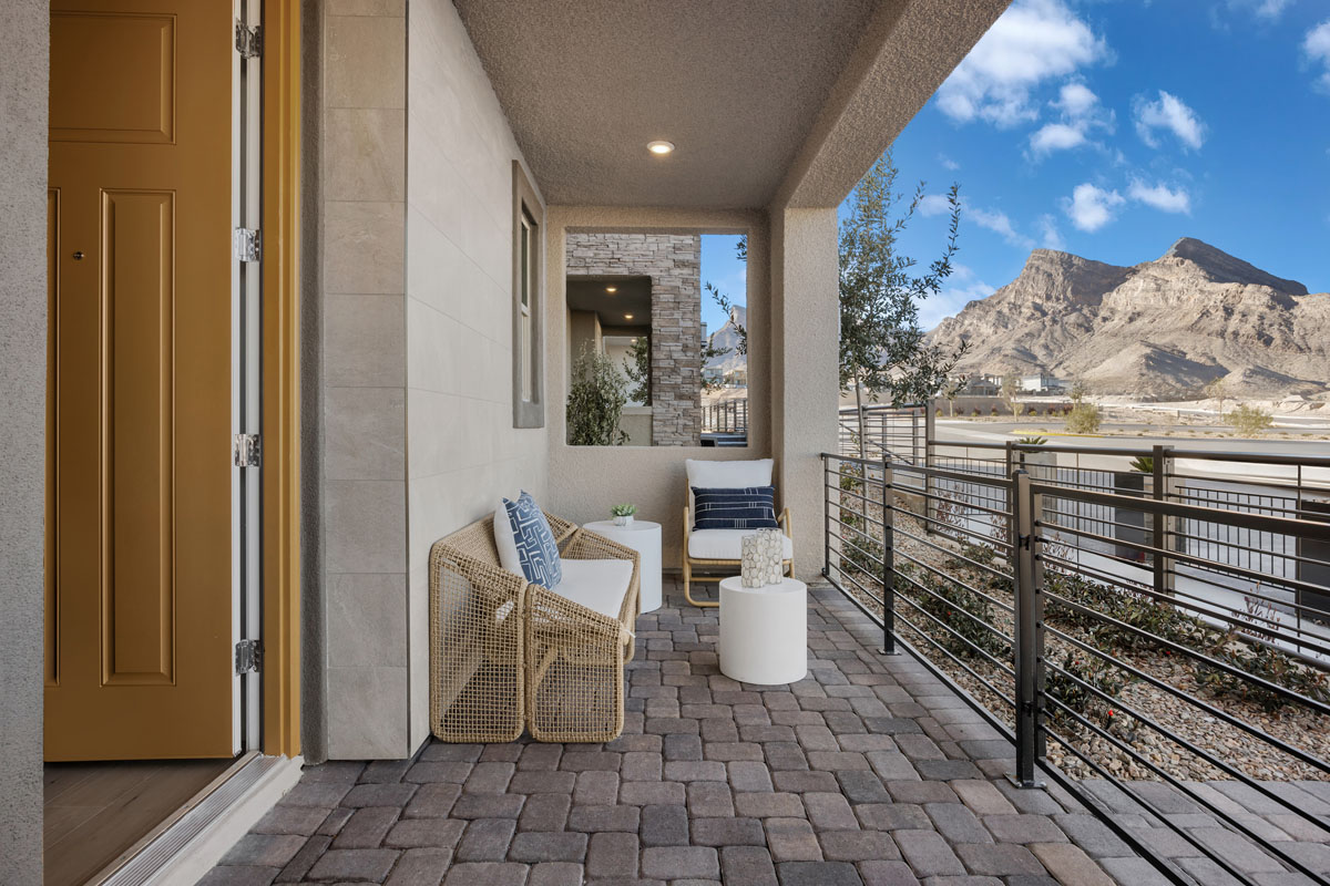 Enclosed front porch