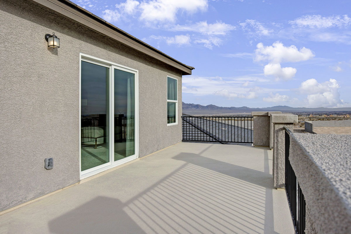 Balcony at primary bedroom