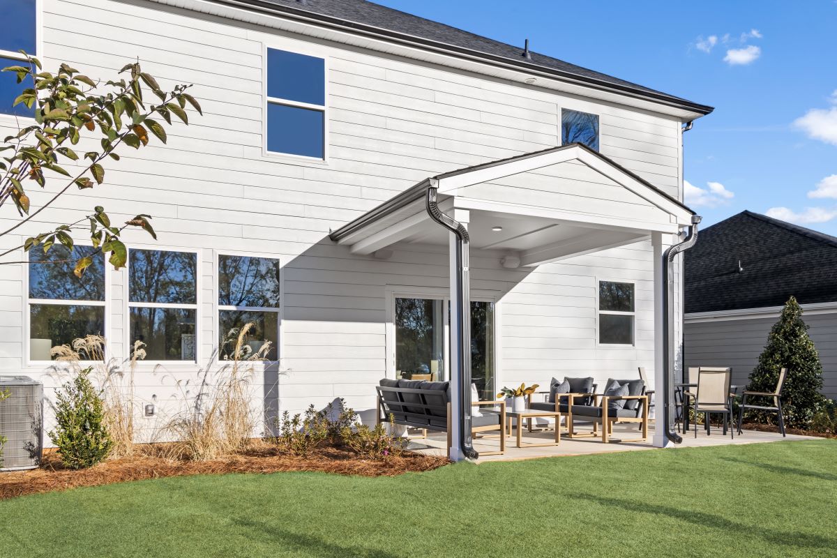 Covered patio