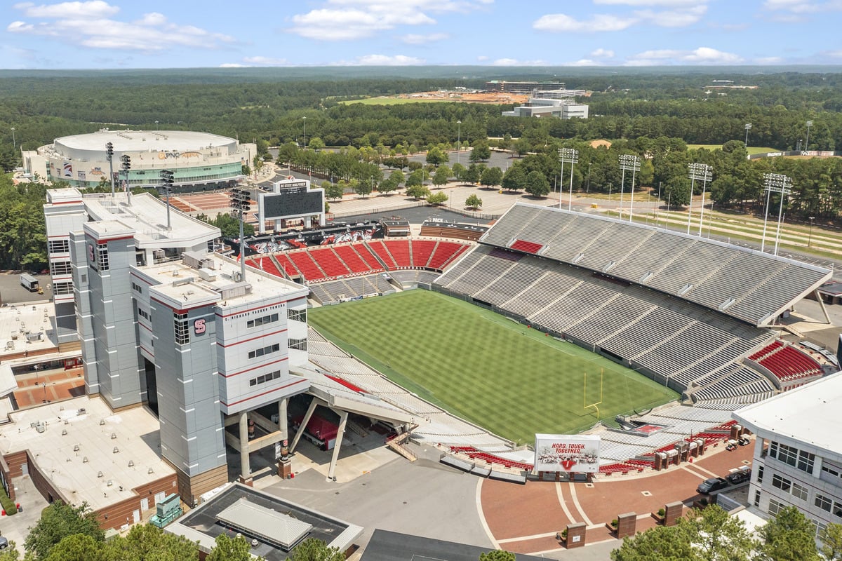 Short drive to Carter-Finley Stadium