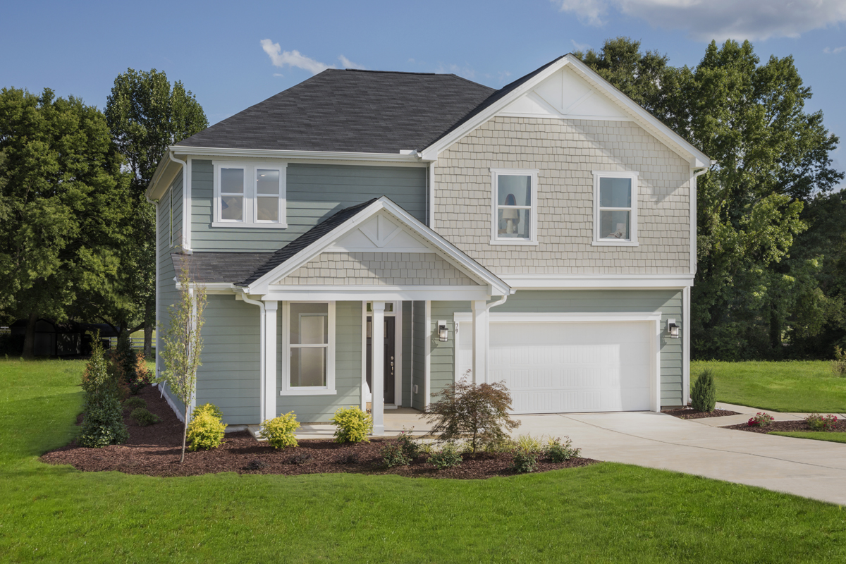 KB model home in Fuquay-Varina, NC