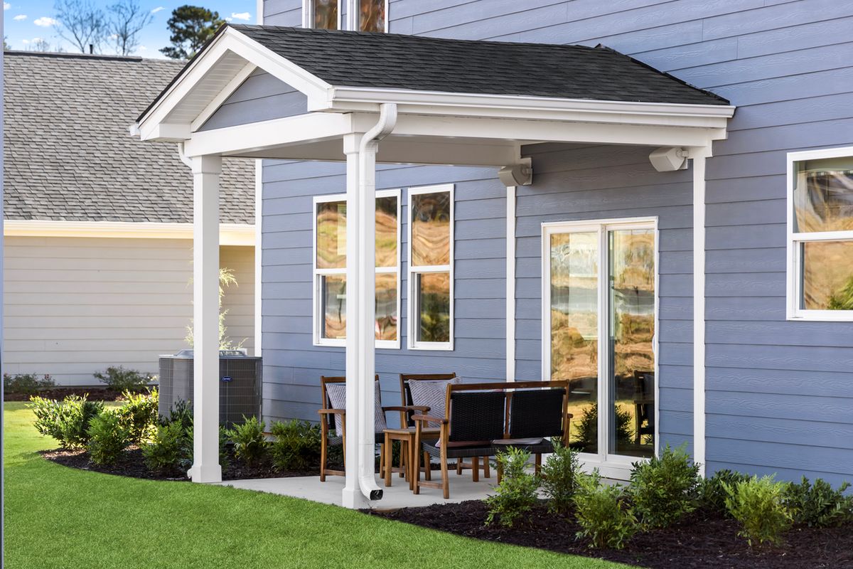 Covered patio