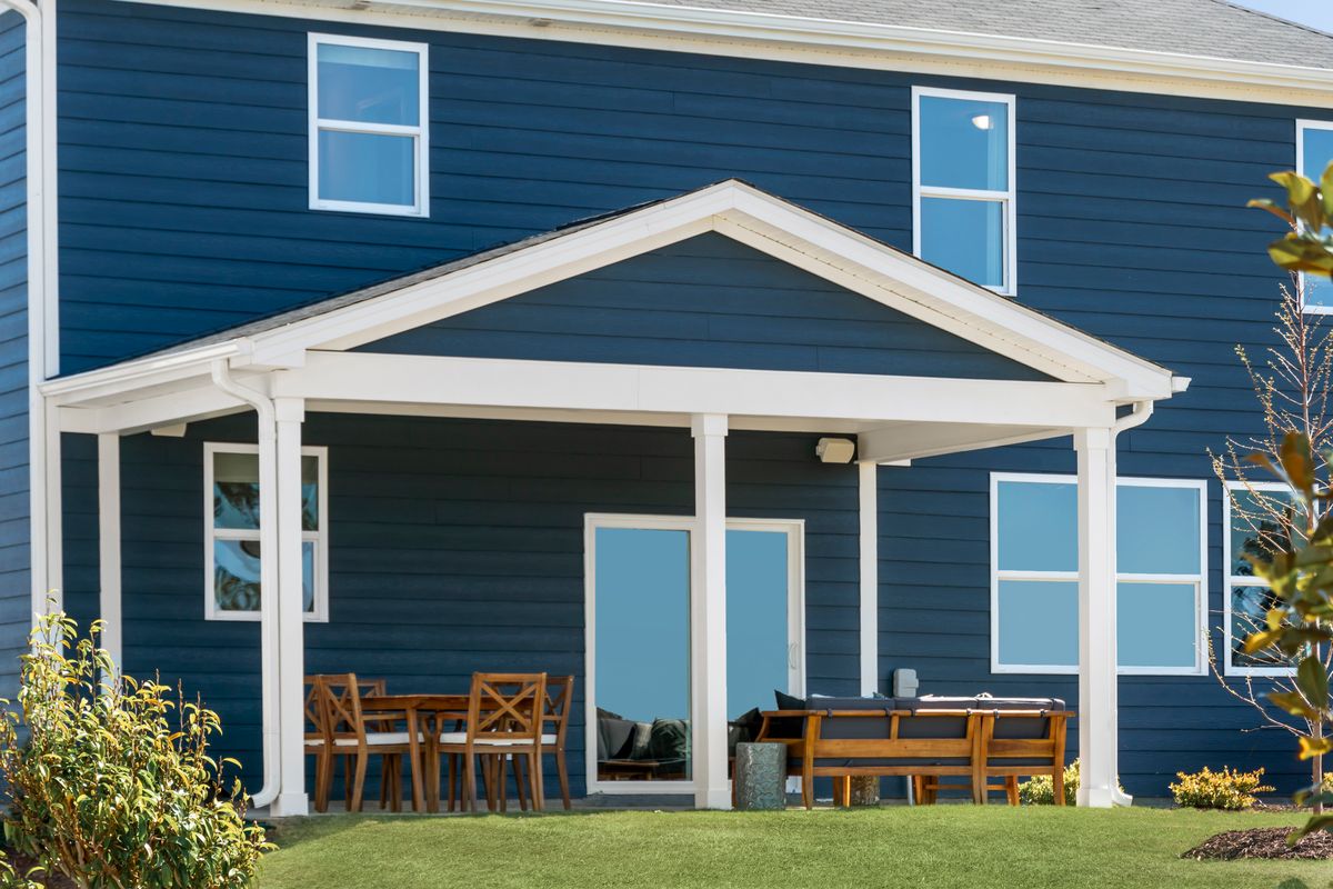 Covered patio