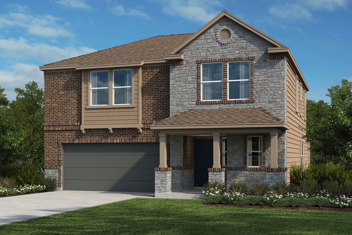 New Homes in 4805 Delancey Dr. (E. Howard Ln. and Harris Branch Pkwy.), TX - Plan 2412