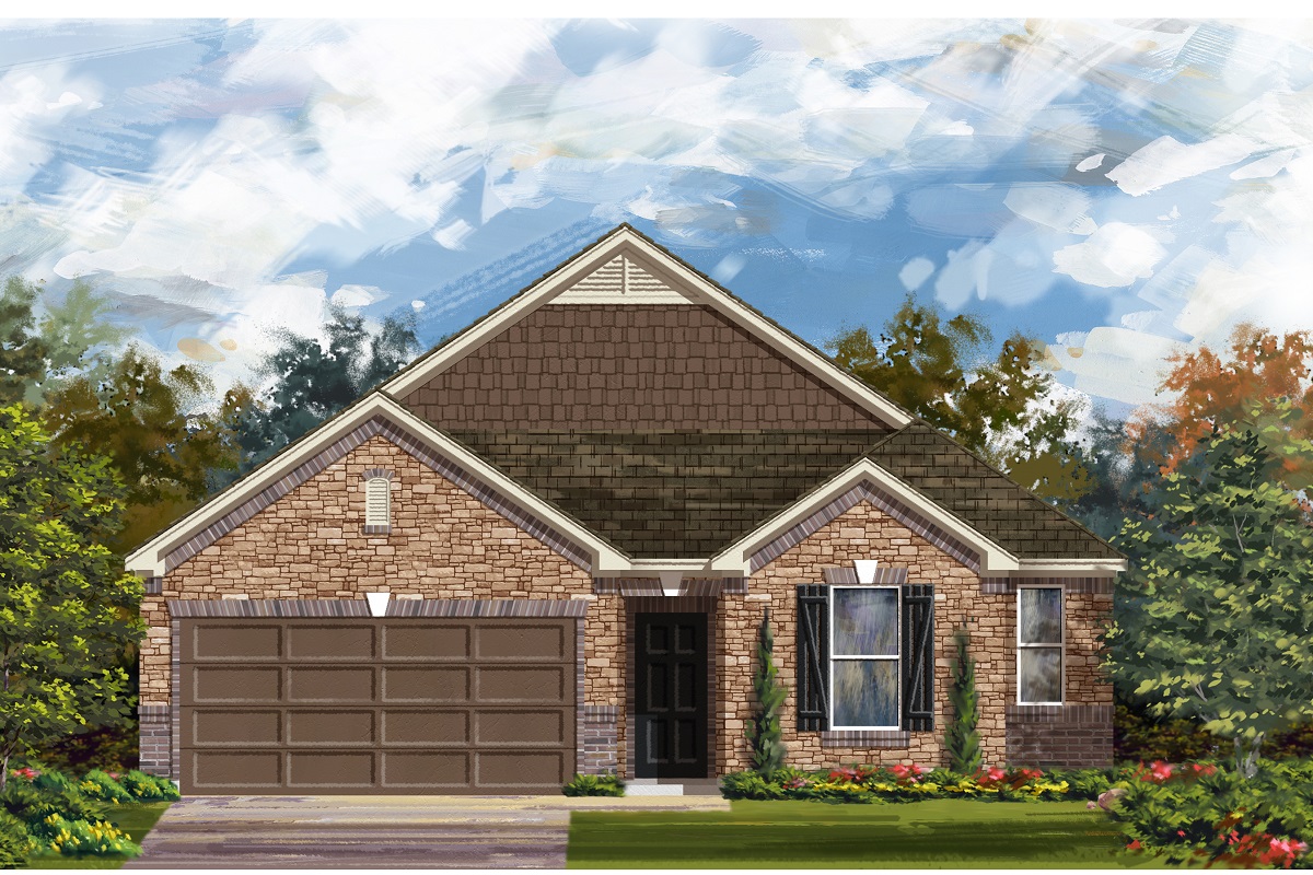 New Homes in 7803 Tranquil Glade Trl. (McKinney Falls Pkwy. and Colton Bluff Springs Rd.), TX - Plan 2382