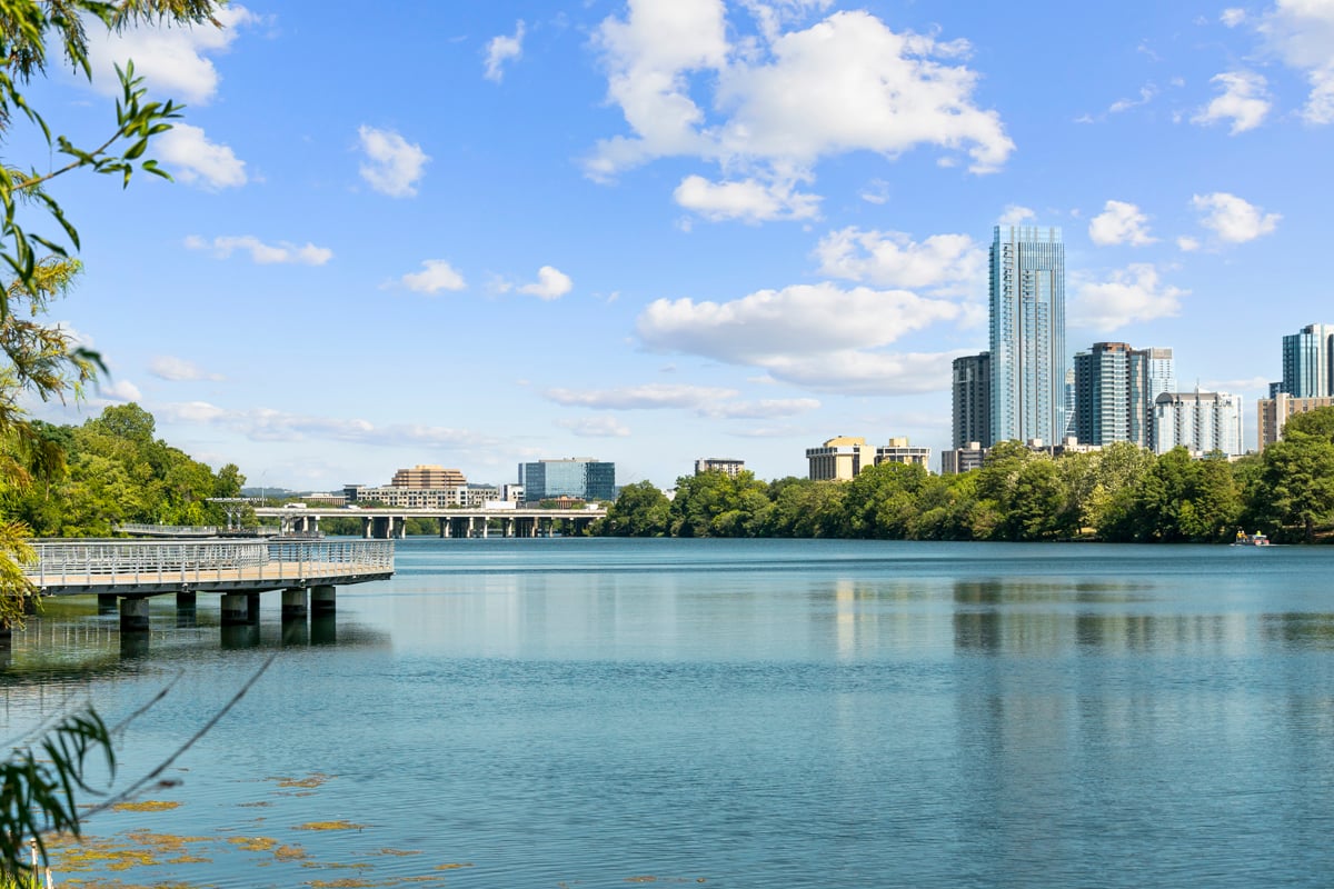 Short drive to Lady Bird Lake