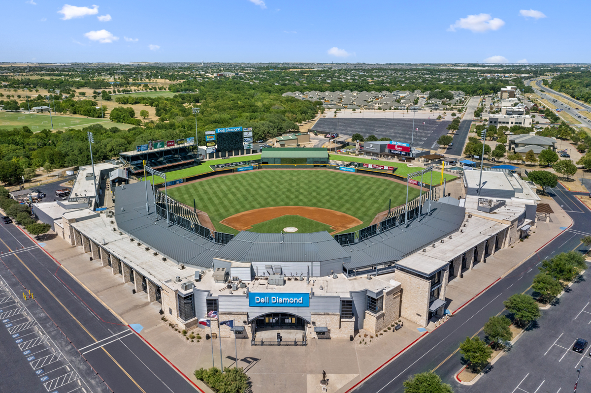 Close to the Dell Diamond