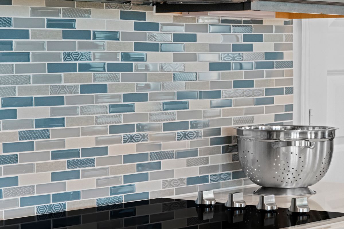 Emser® tile backsplash