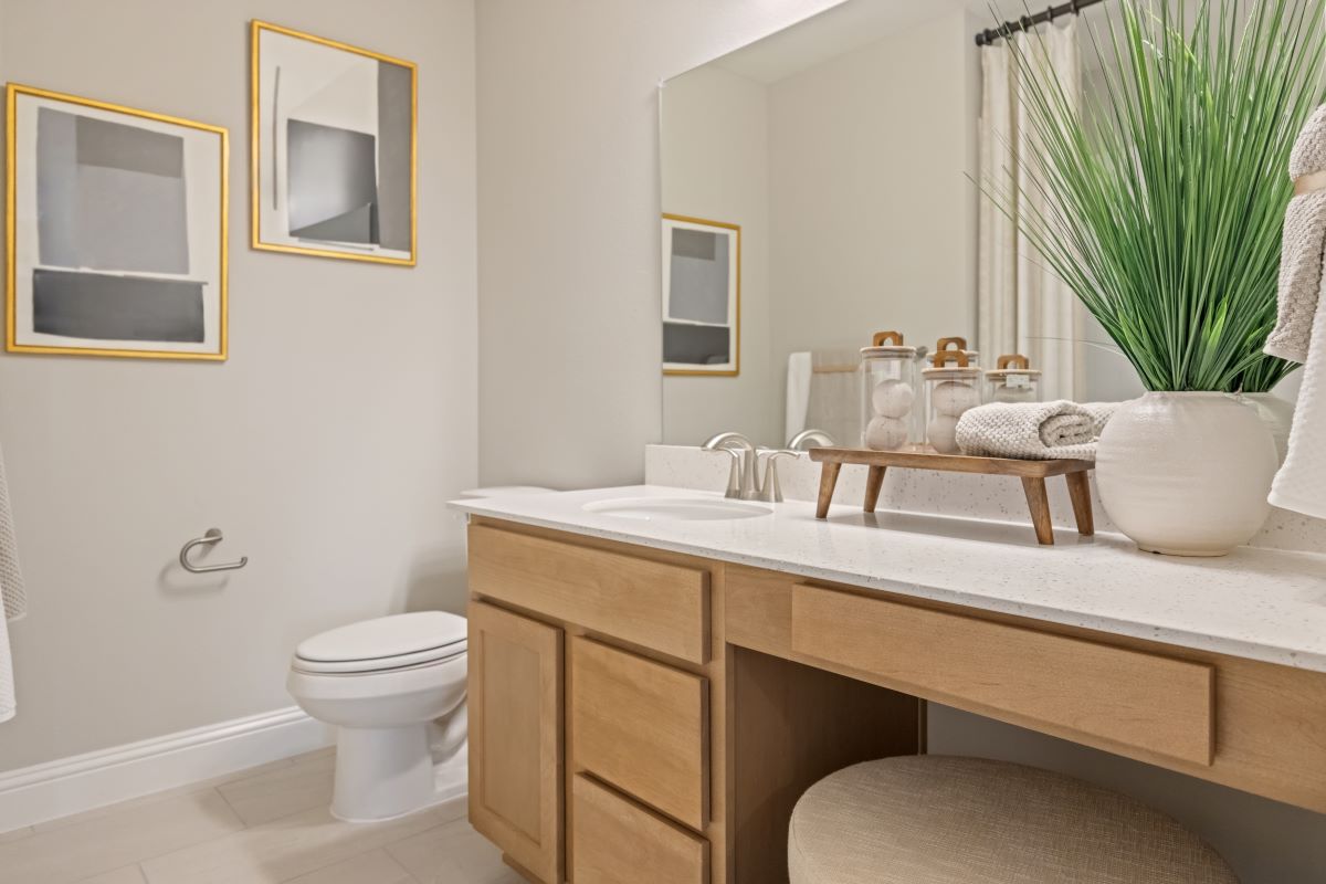Quartz bath countertops