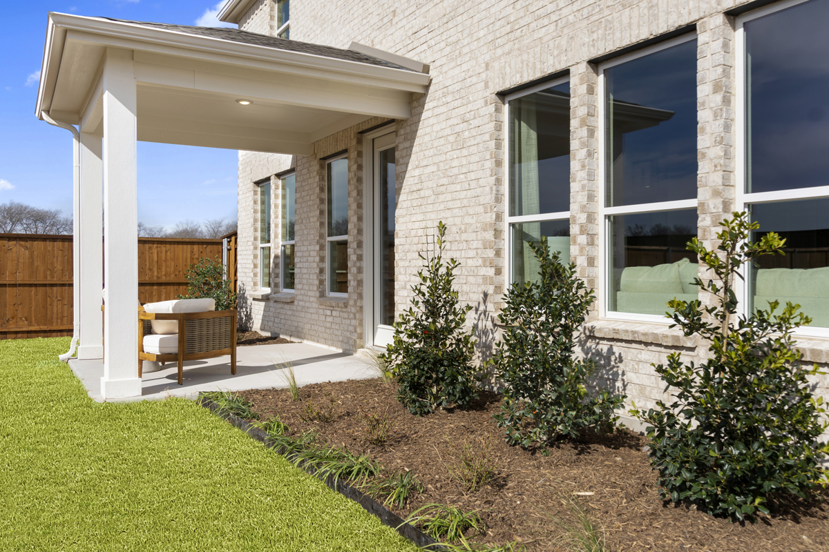 Covered patio